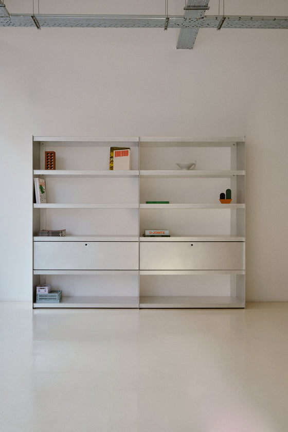 Plié Bookshelf Extension 2 Tall Drawers