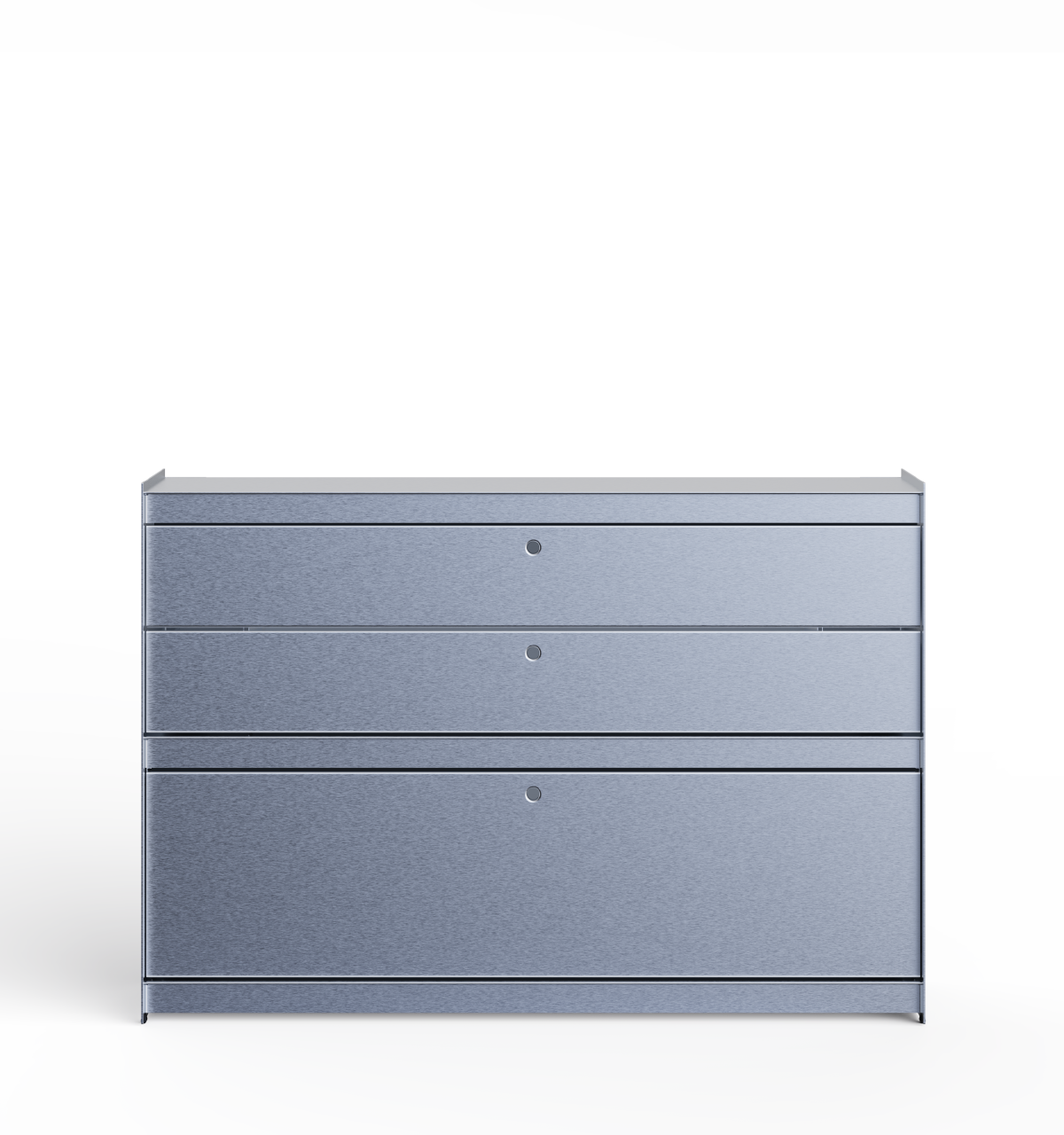 Plié Sideboard 2 Short Drawers and 1 Tall Drawer