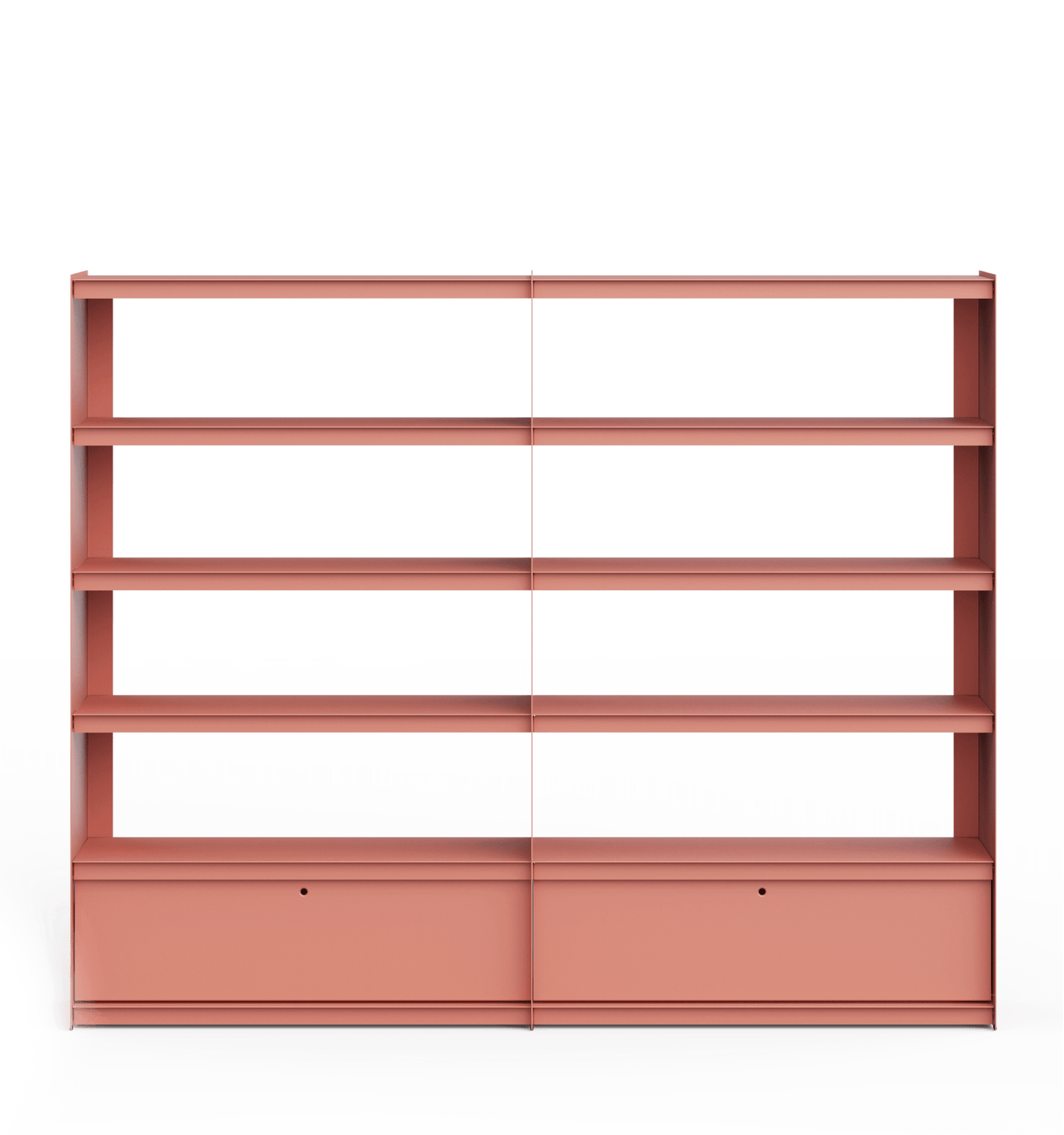 Plié Bookshelf Extension 2 Tall Drawers