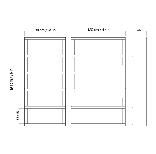 Plié Bookshelf