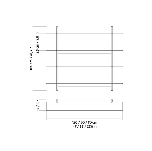 Plié Wall Shelves 4
