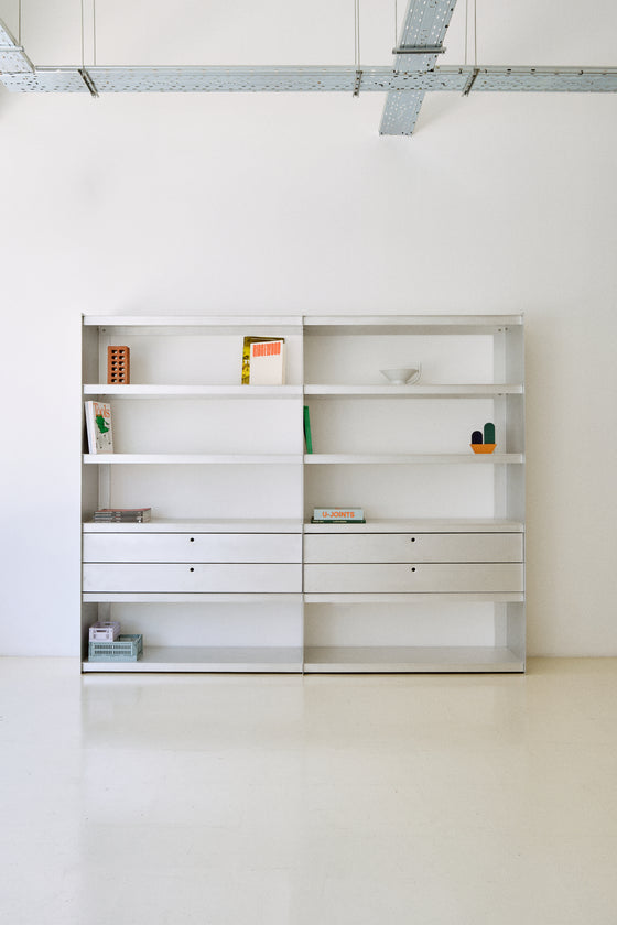 Plié Bookshelf Extension 4 Drawers