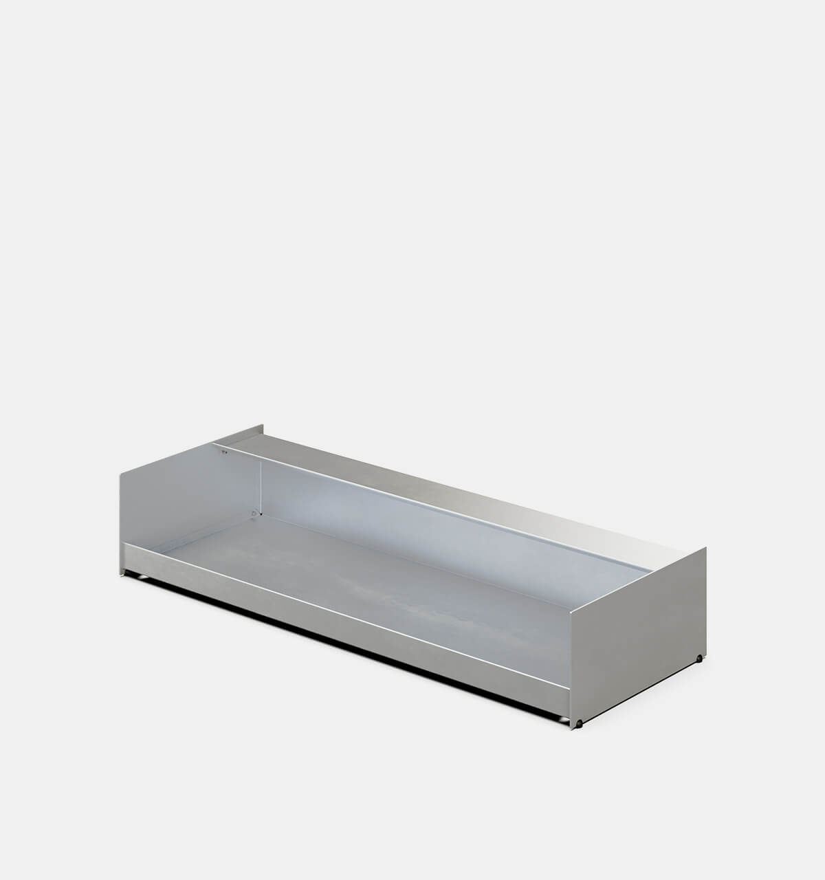 UTIL X JAK Shoe Rack Brushed Aluminium