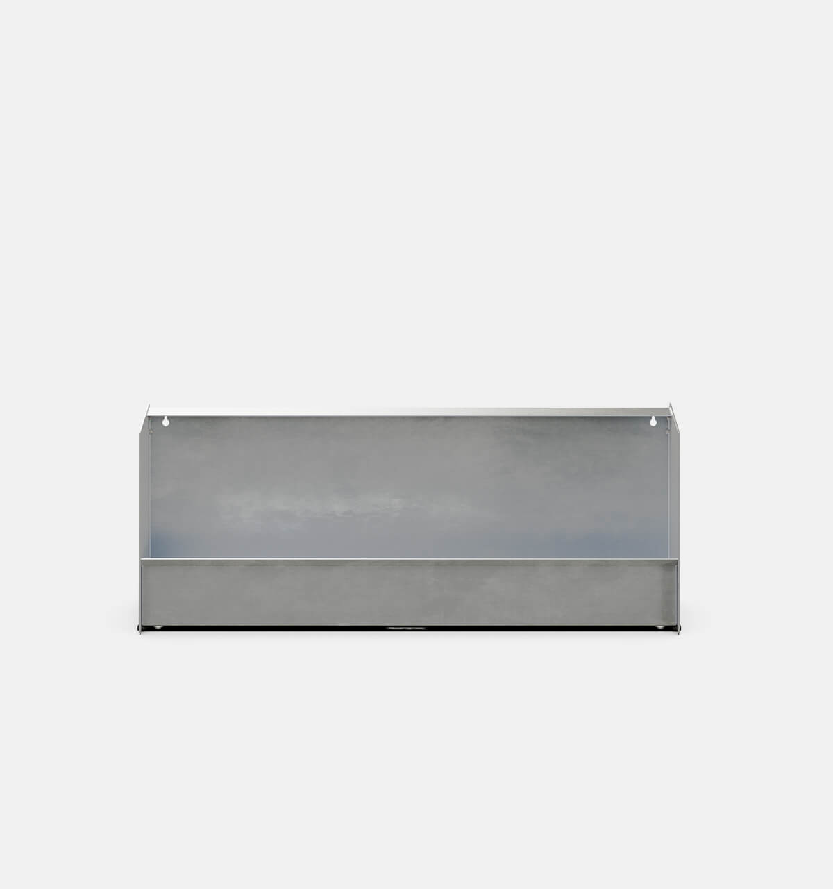 UTIL X JAK Shoe Rack Brushed Aluminium