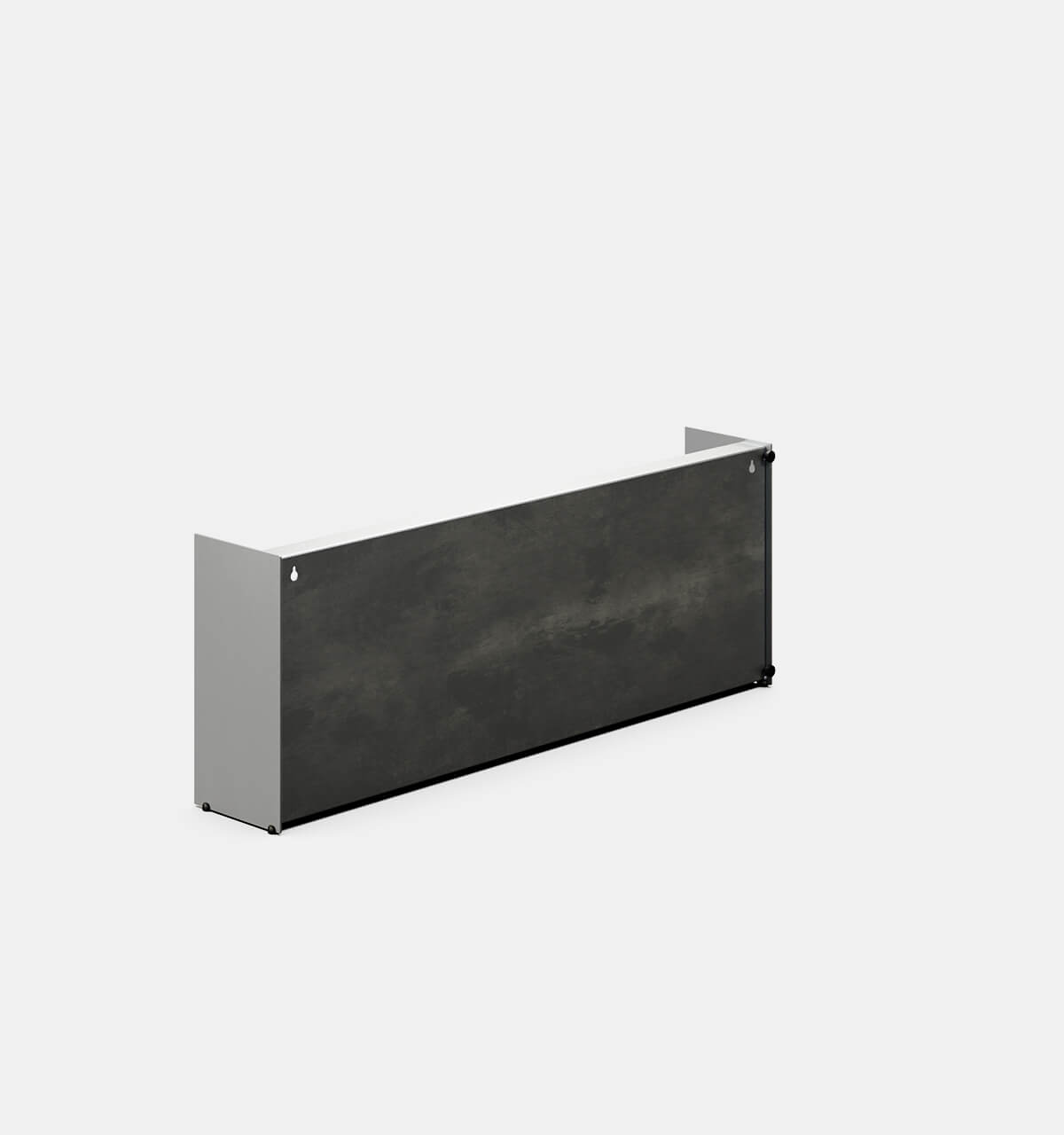 UTIL X JAK Shoe Rack Brushed Aluminium