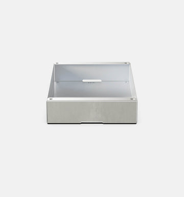 KGT Stackable Box Brushed Aluminium