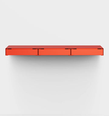 KGT Wall Drawers 3 Horizontal Orange