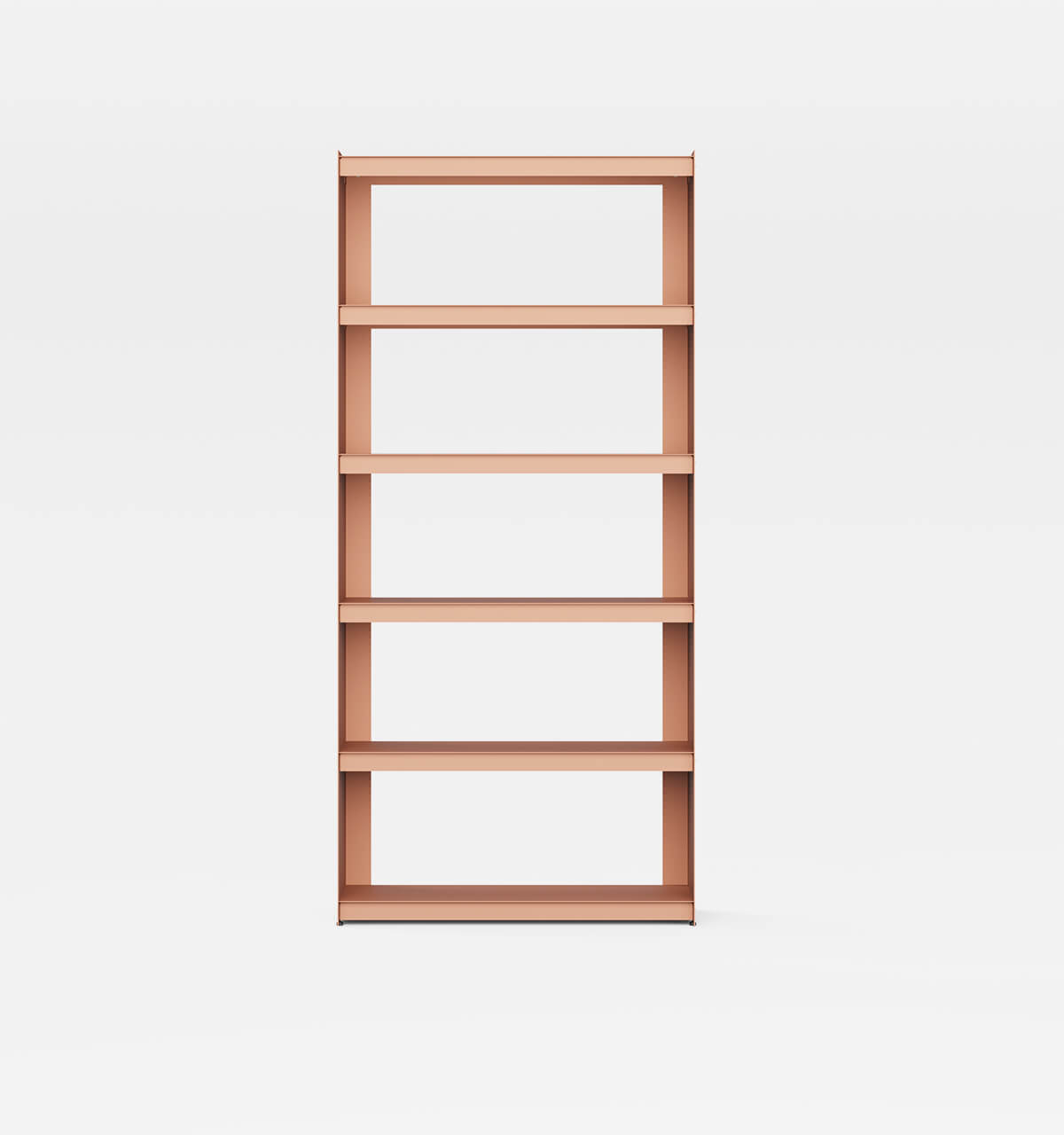 Plié Bookshelf Coral / 90 cm / 35 in