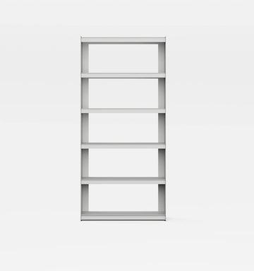 Plié Bookshelf Light Grey / 90 cm / 35 in