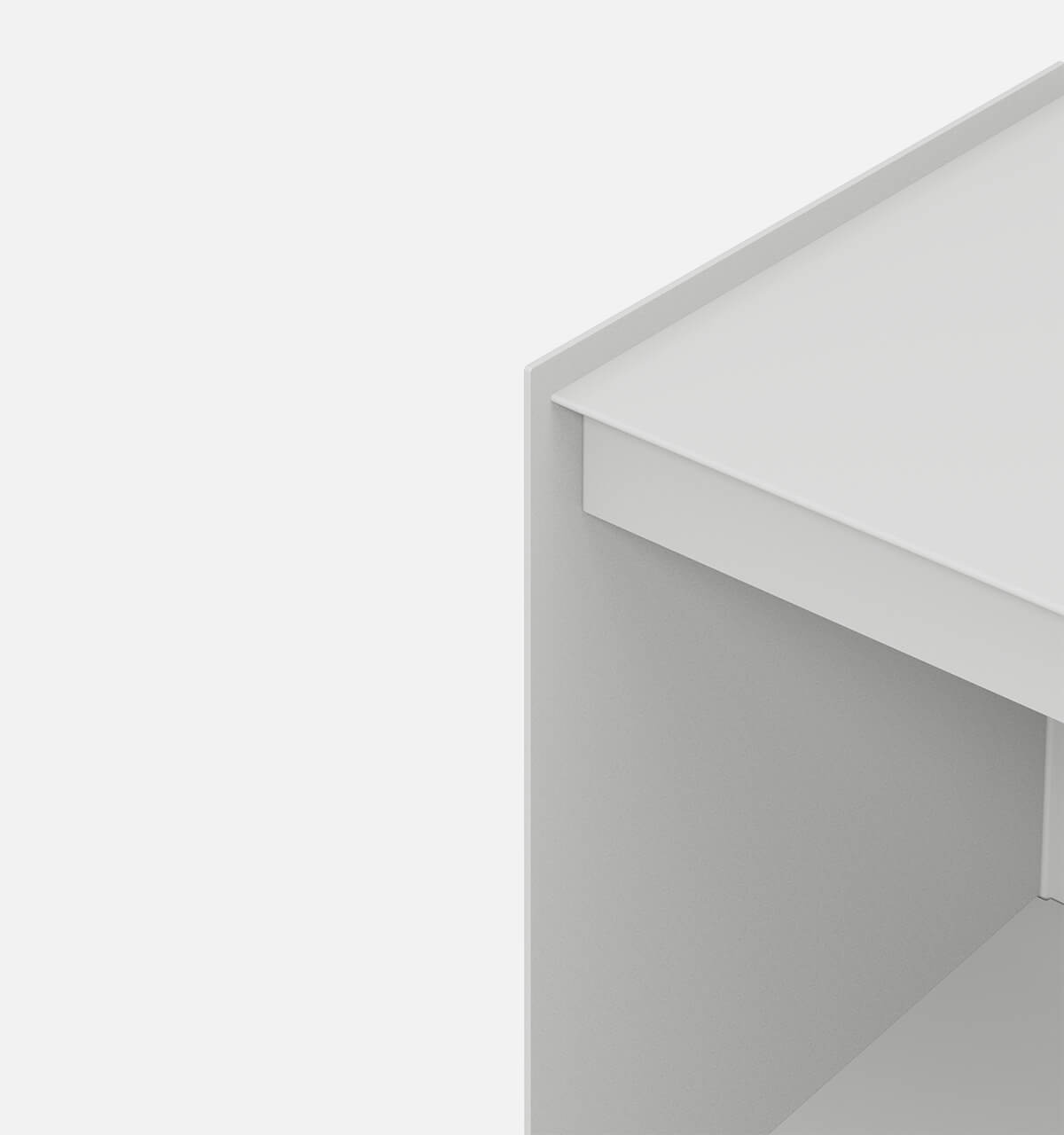 Plié Floor Unit Light Grey / 45 cm / 18 in