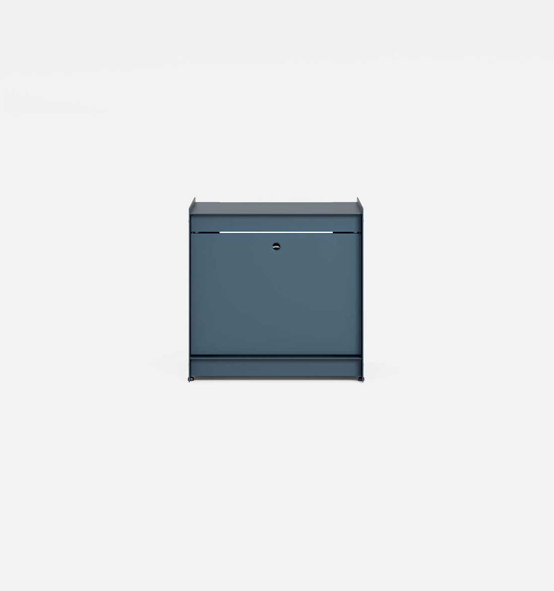 Plié Side Table 1 Tall Drawer Midnight Blue / 45 cm