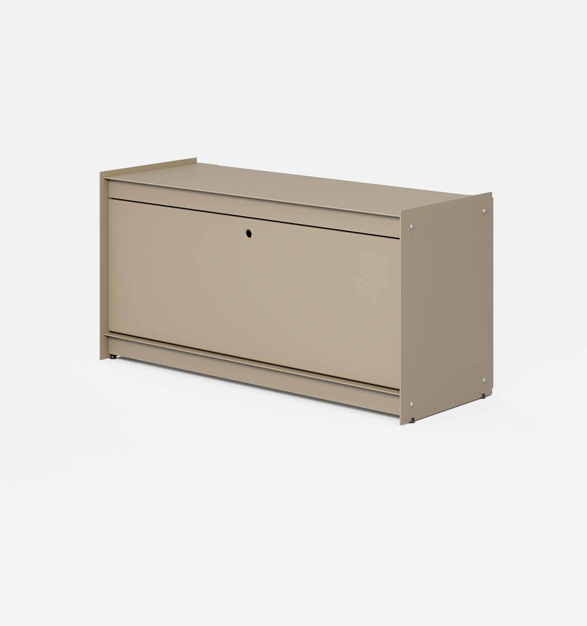 Plié Floor Unit 1 Tall Drawer Beige / 90 cm / 35 in