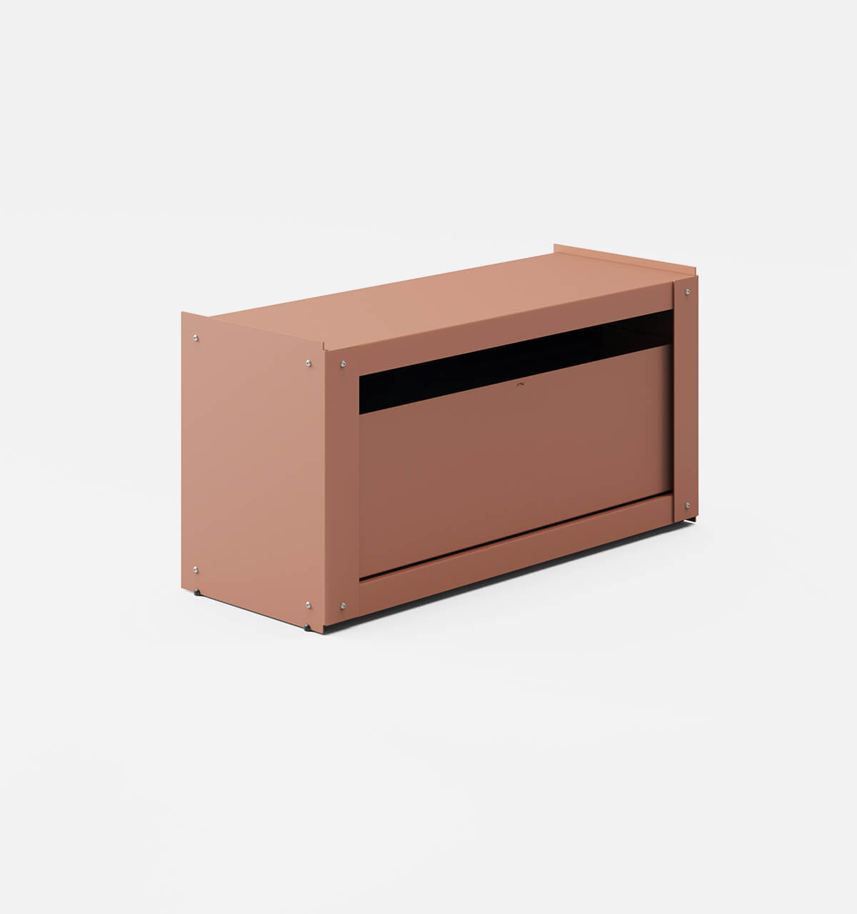 Plié Floor Unit 1 Tall Drawer Coral / 90 cm / 35 in