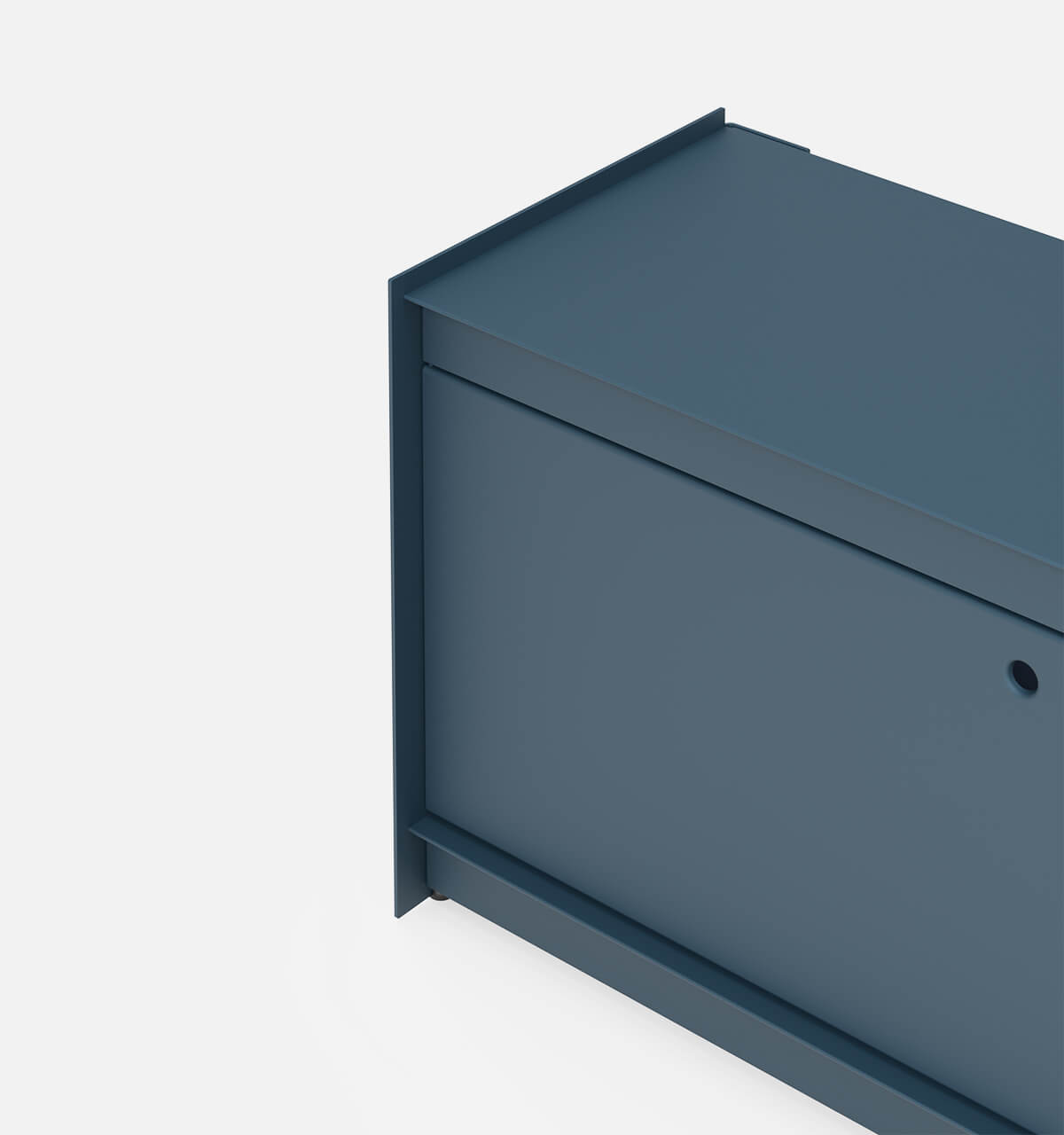 Plié Floor Unit 1 Tall Drawer Midnight Blue / 90 cm / 35 in