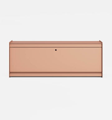 Plié Floor Unit 1 Tall Drawer Coral / 120 cm / 47 in