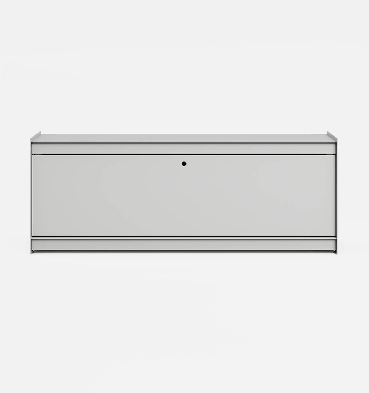 Plié Floor Unit 1 Tall Drawer Light Grey / 120 cm / 47 in