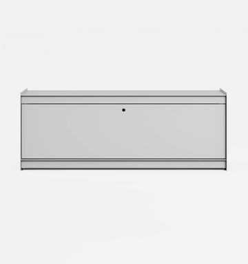 Plié Floor Unit 1 Tall Drawer Light Grey / 120 cm / 47 in