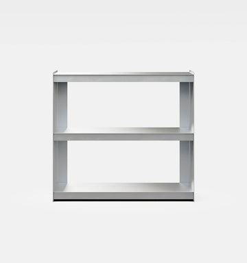 Plié Sideboard Brushed Aluminium / 90 cm / 35 in