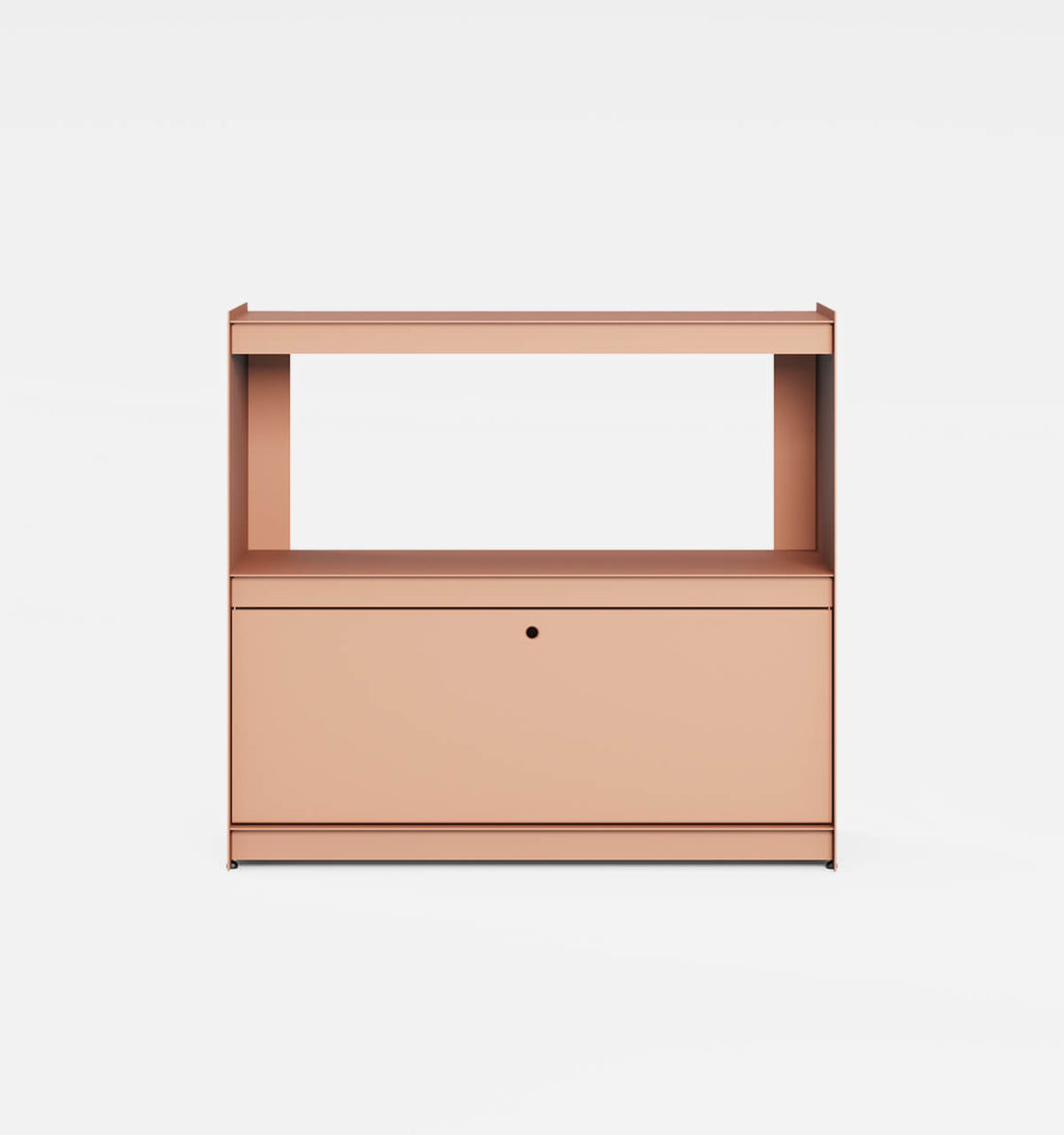 Plié Sideboard 1 Tall Drawer 90 cm / 35 in / Coral