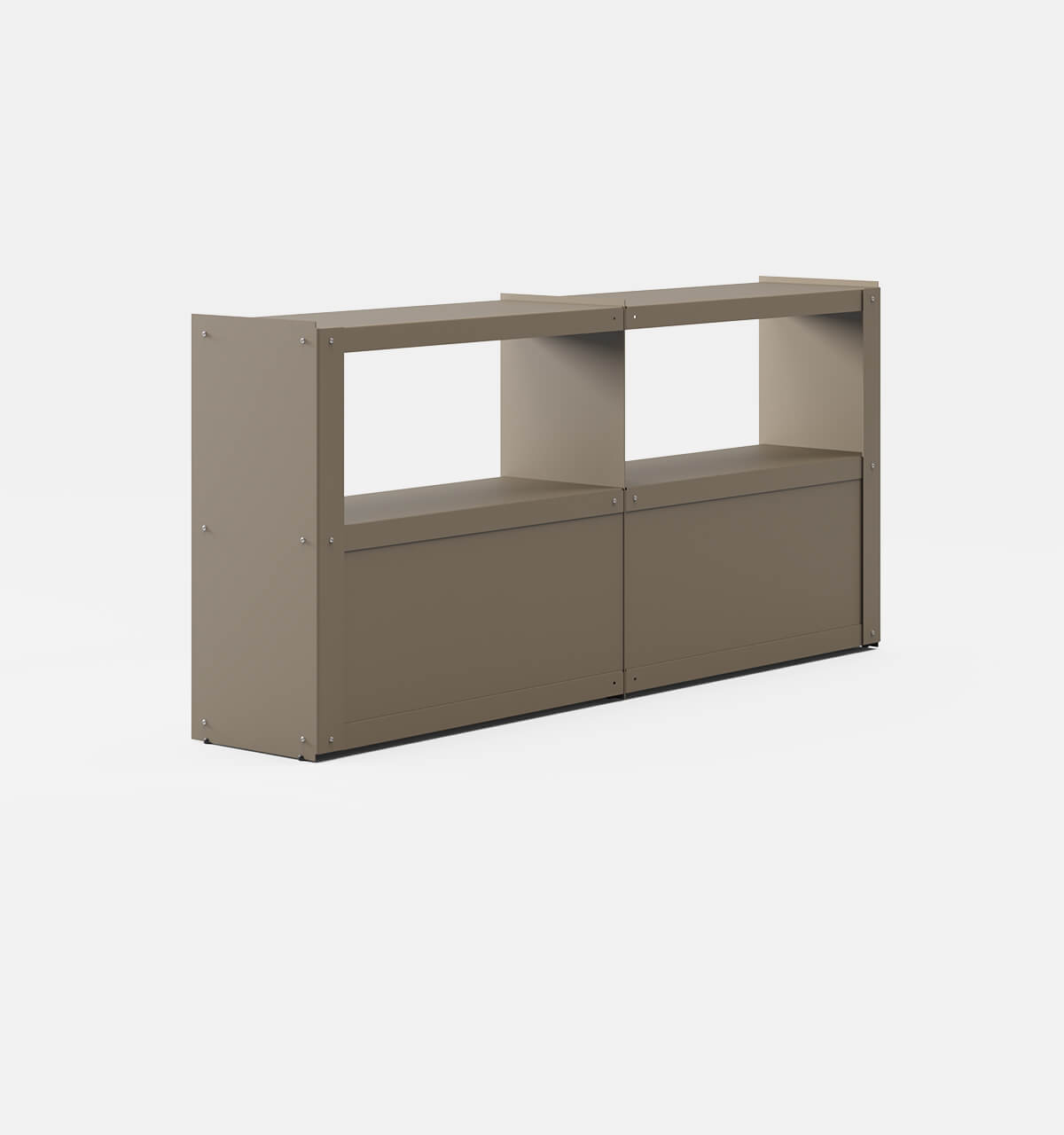 Plié Sideboard Extension 4 Doors 180 cm / 71 in / Beige