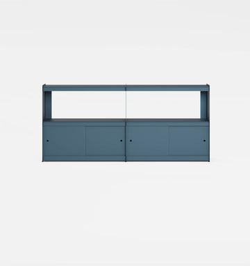 Plié Sideboard Extension 4 Doors 180 cm / 71 in / Midnight Blue