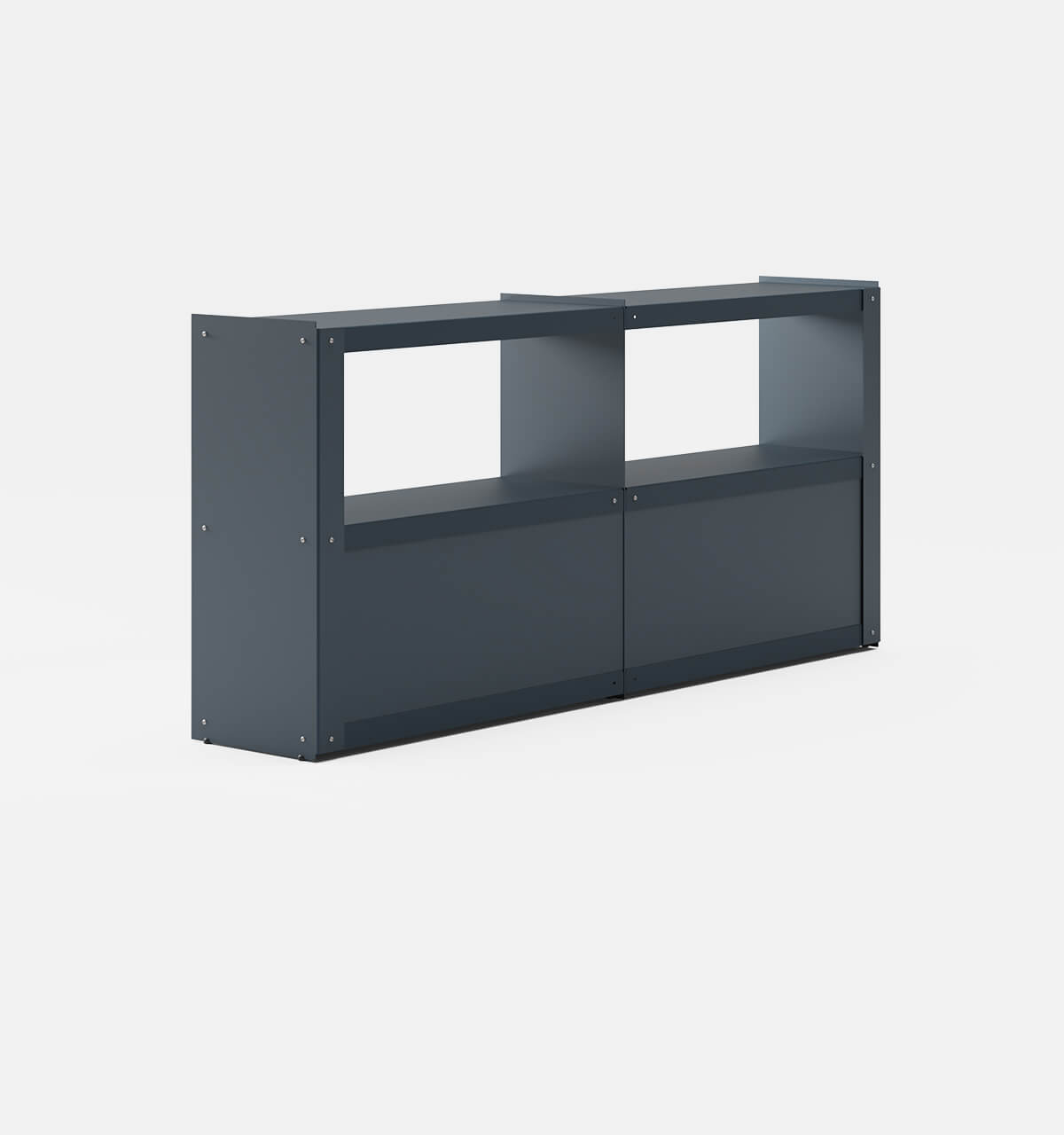 Plié Sideboard Extension 4 Doors 180 cm / 71 in / Midnight Blue