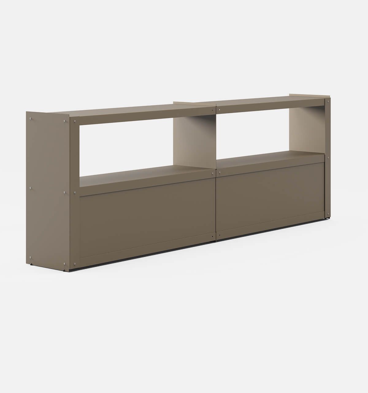 Plié Sideboard Extension 4 Doors 240 cm / 94 in / Beige