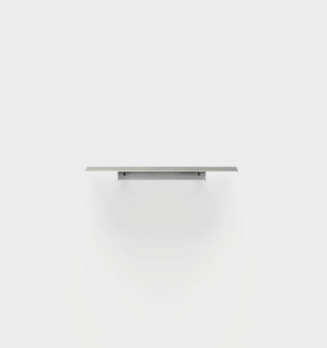 Plié Single Shelf Brushed Aluminium / 60 cm / 24 in