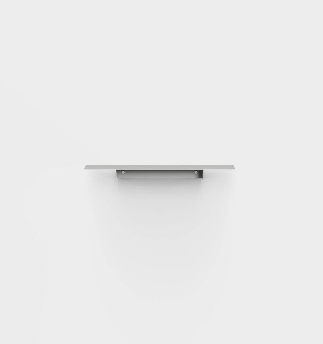 Plié Single Shelf Light Grey / 60 cm / 24 in