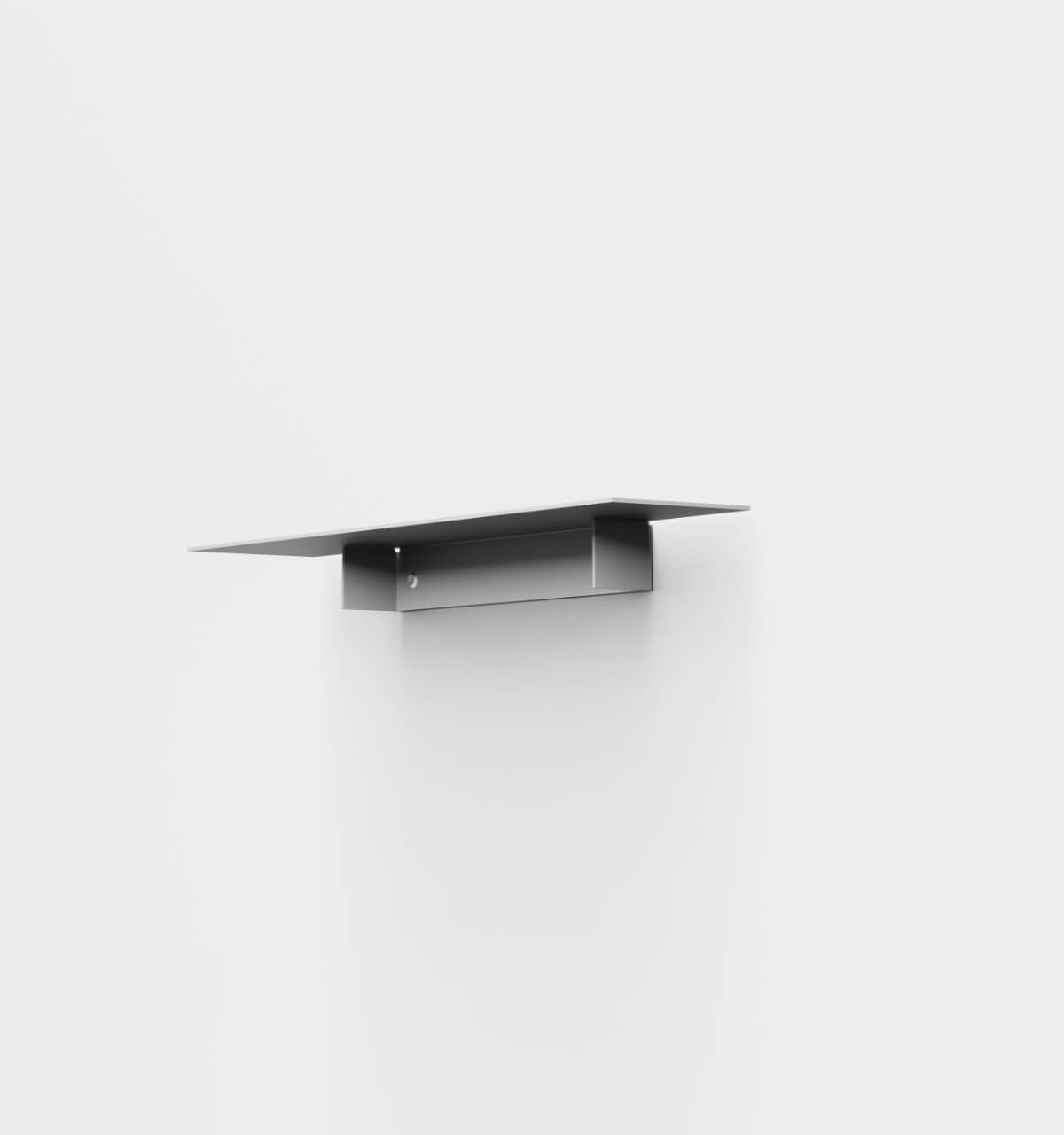 Plié Single Shelf Light Grey / 60 cm / 24 in