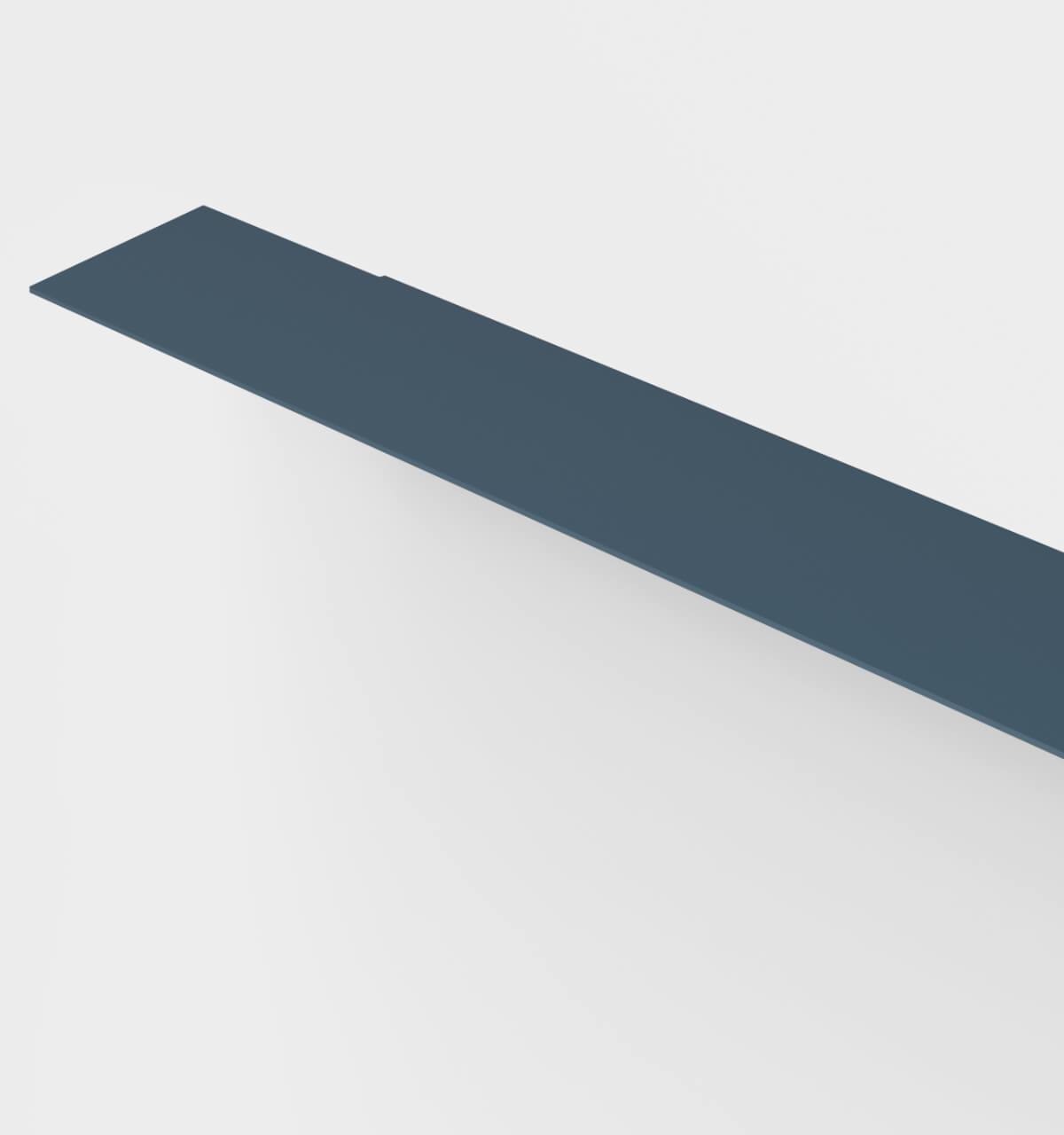 Plié Single Shelf Midnight Blue / 120 cm / 47 in