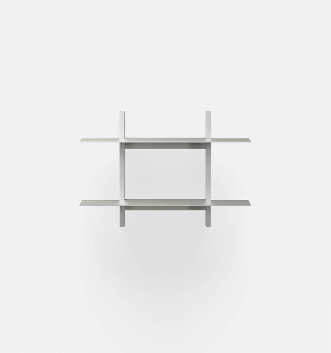 Plié Wall Shelves 2 Brushed / 70 cm / 28 in