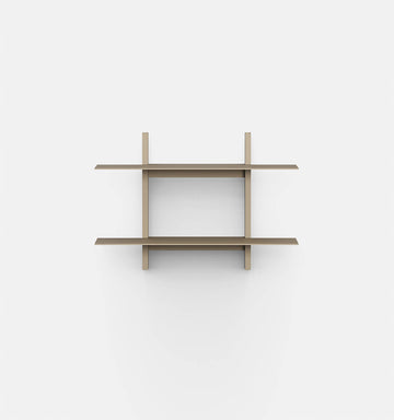 Plié Wall Shelves 2 Beige / 70 cm / 28 in