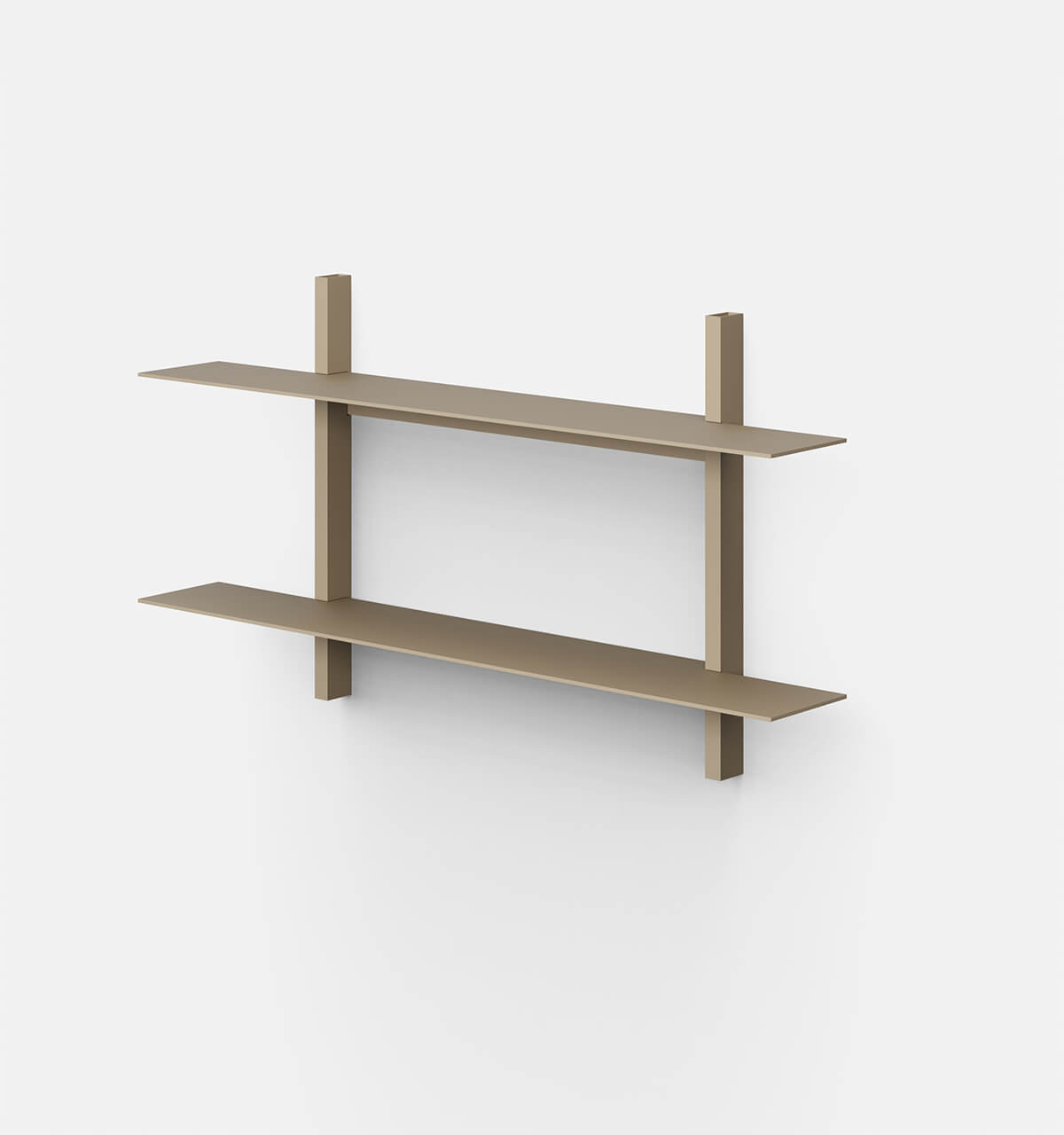Plié Wall Shelves 2 Beige / 90 cm / 35 in