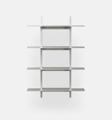 Plié Wall Shelves 4 Brushed / 70 cm / 28 in