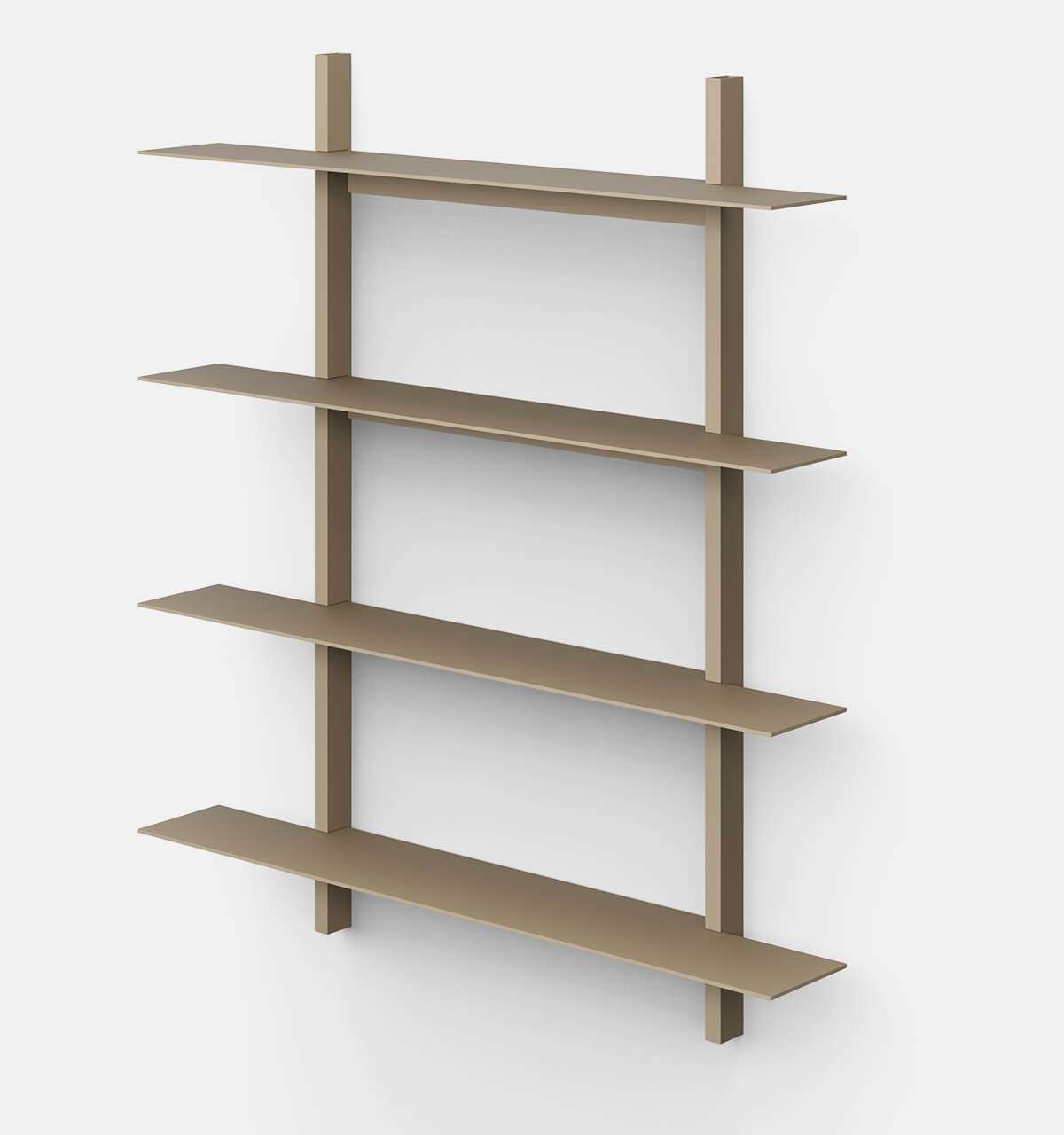 Plié Wall Shelves 4 Beige / 90 cm / 35 in