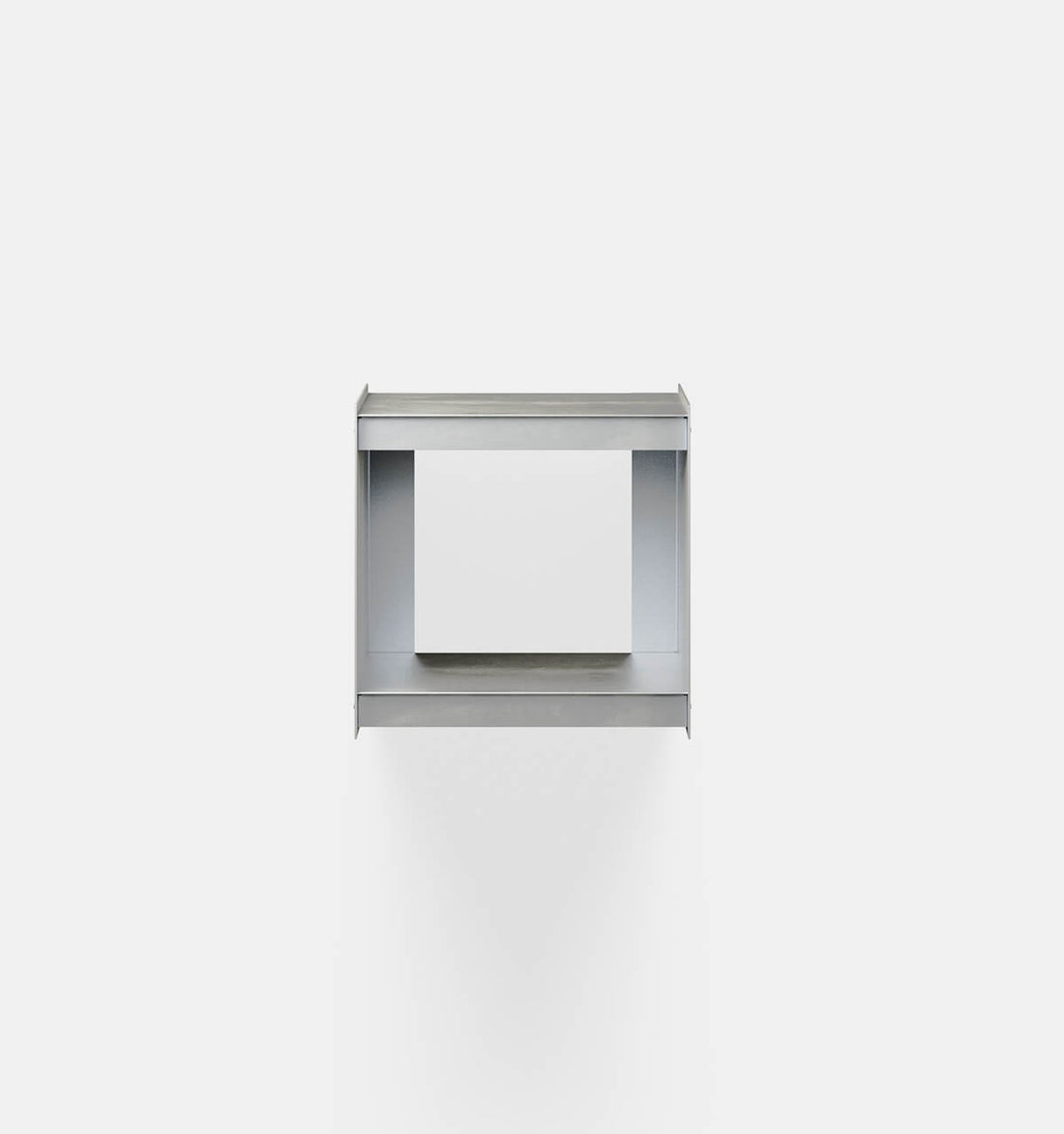 Plié Wall Unit 45 cm / 17.7 in / Brushed Aluminium