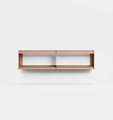 Plié Wall Unit Extension 180 cm / 71 in / Coral