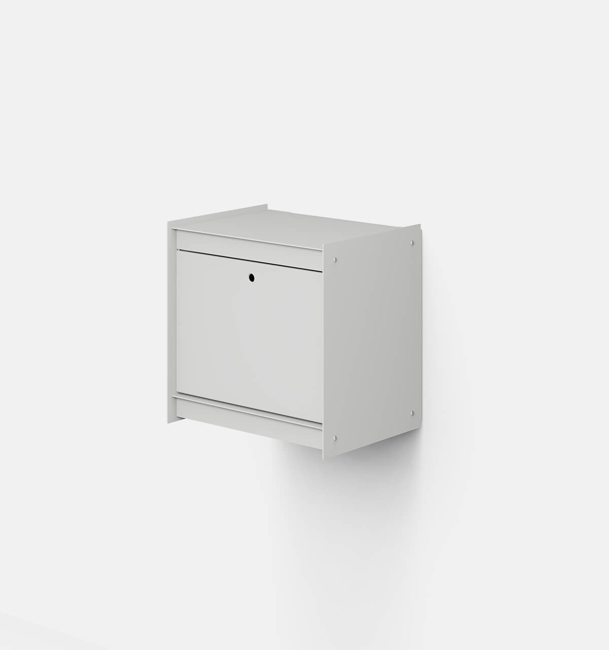 Plié Wall Unit 1 Tall Drawer 45 cm / 17.7 in / Light Grey