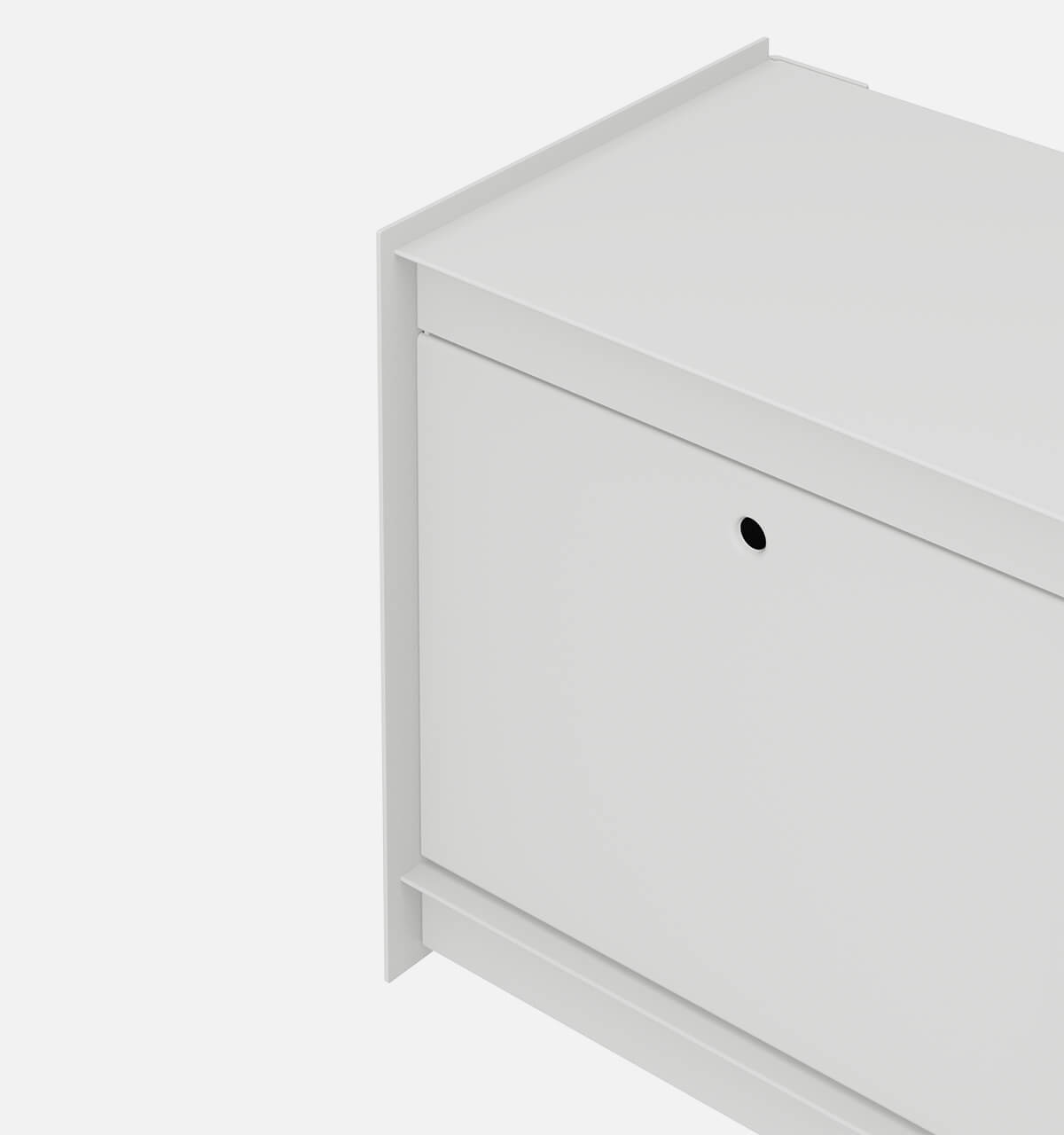 Plié Wall Unit 1 Tall Drawer 45 cm / 17.7 in / Light Grey