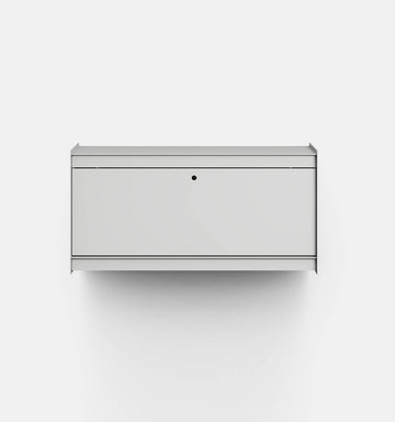 Plié Wall Unit 1 Tall Drawer 90 cm / 35 in / Light Grey