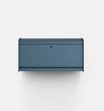 Plié Wall Unit 1 Tall Drawer 90 cm / 35 in / Midnight Blue