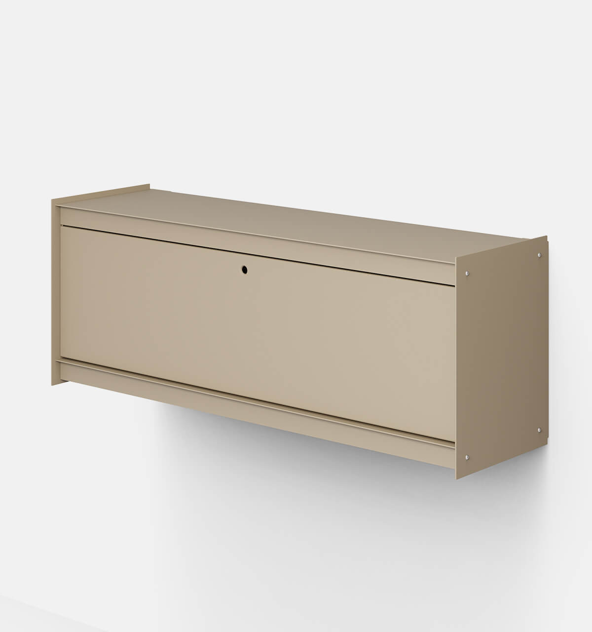 Plié Wall Unit 1 Tall Drawer 120 cm / 47 in / Beige