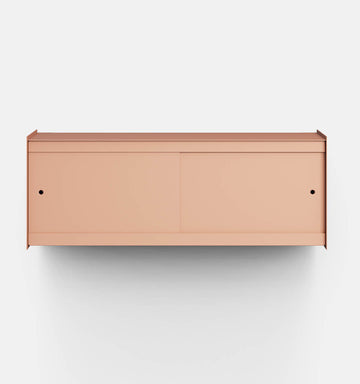 Plié Wall Unit 2 Doors Coral / 120 cm / 47 in