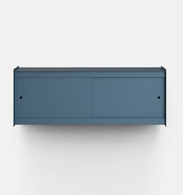 Plié Wall Unit 2 Doors Midnight Blue / 120 cm / 47 in