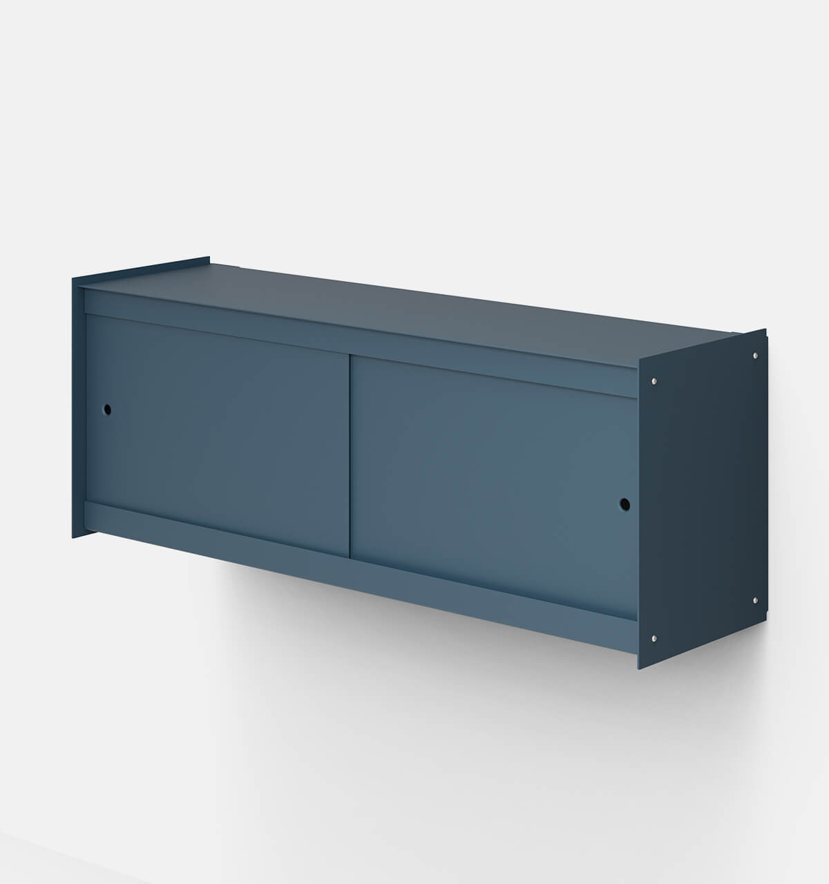 Plié Wall Unit 2 Doors Midnight Blue / 120 cm / 47 in