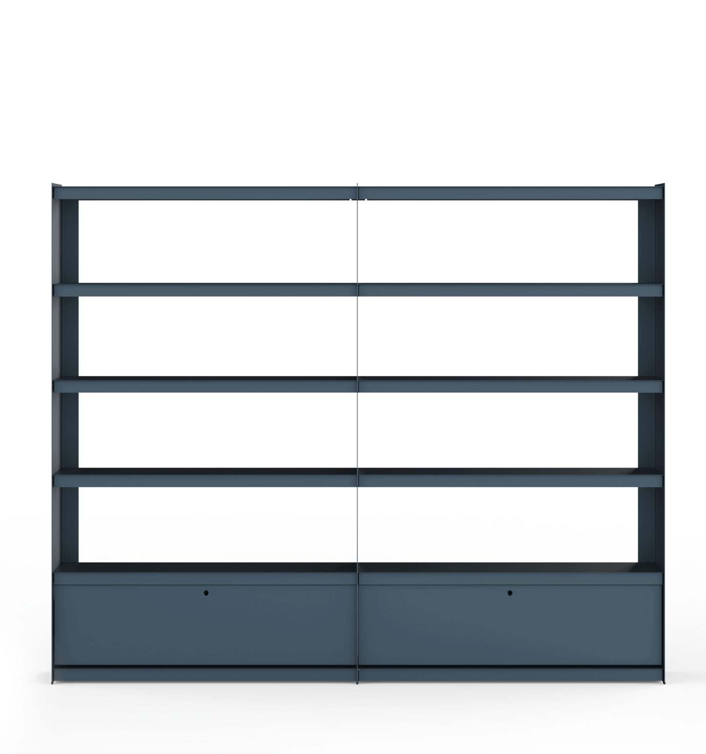 Plié Bookshelf Extension 2 Tall Drawers