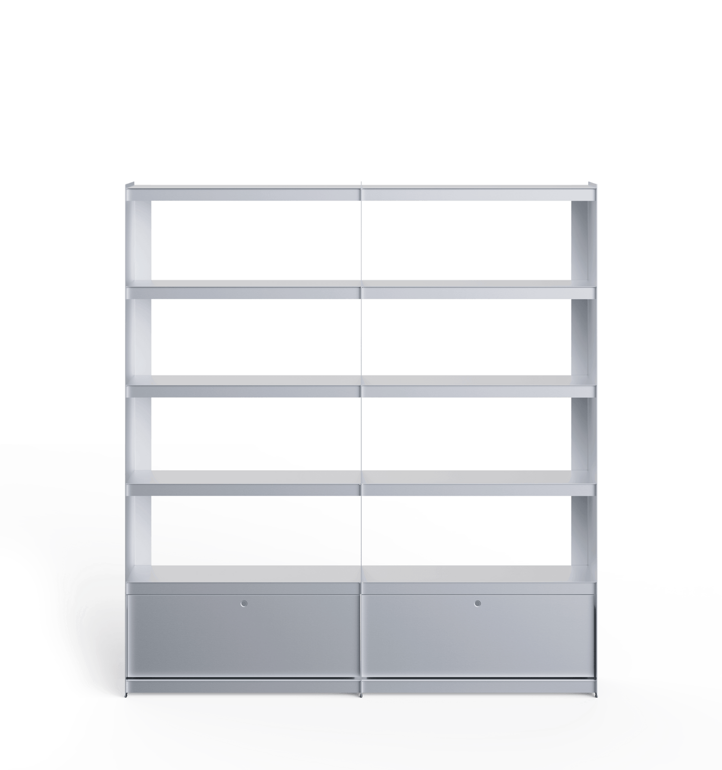 Plié Bookshelf Extension 2 Tall Drawers