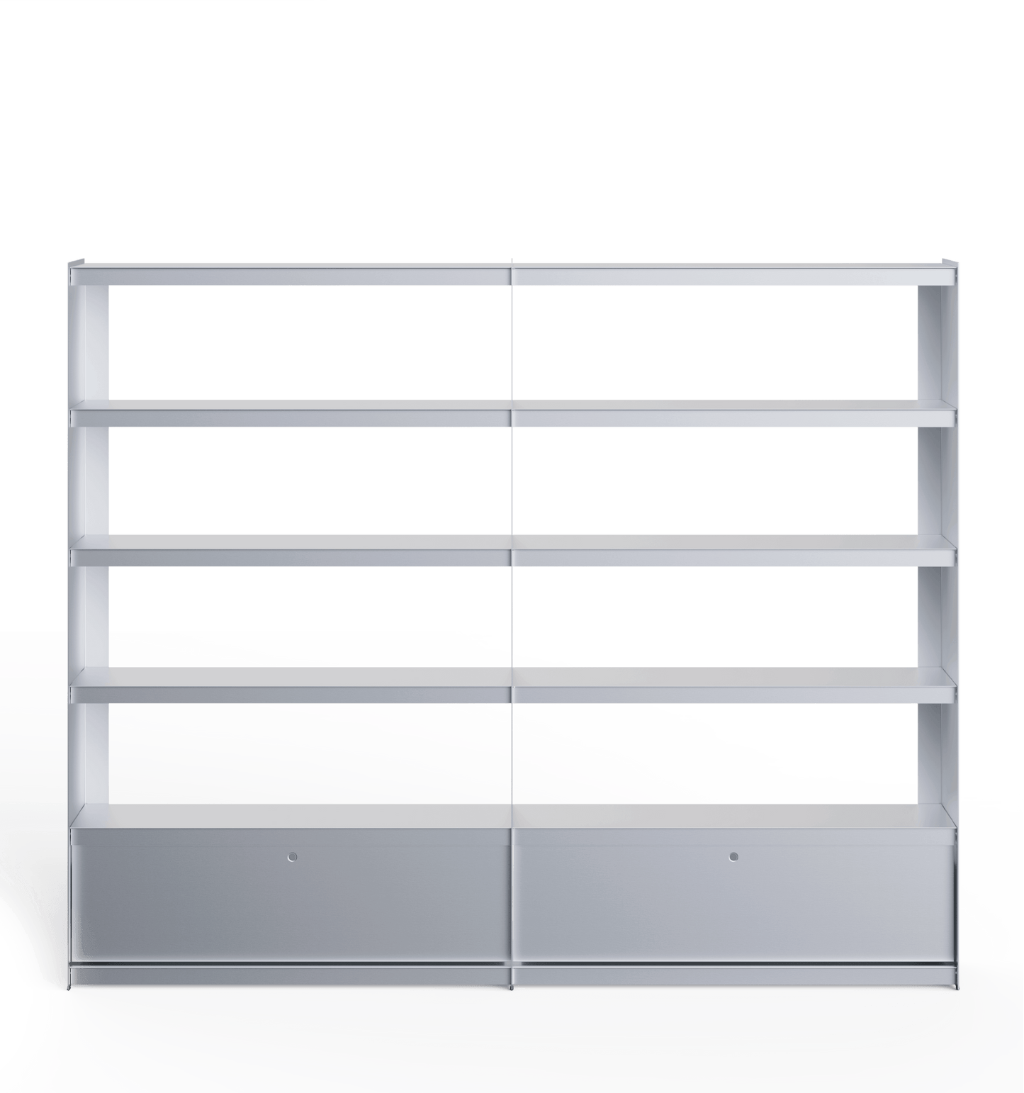 Plié Bookshelf Extension 2 Tall Drawers