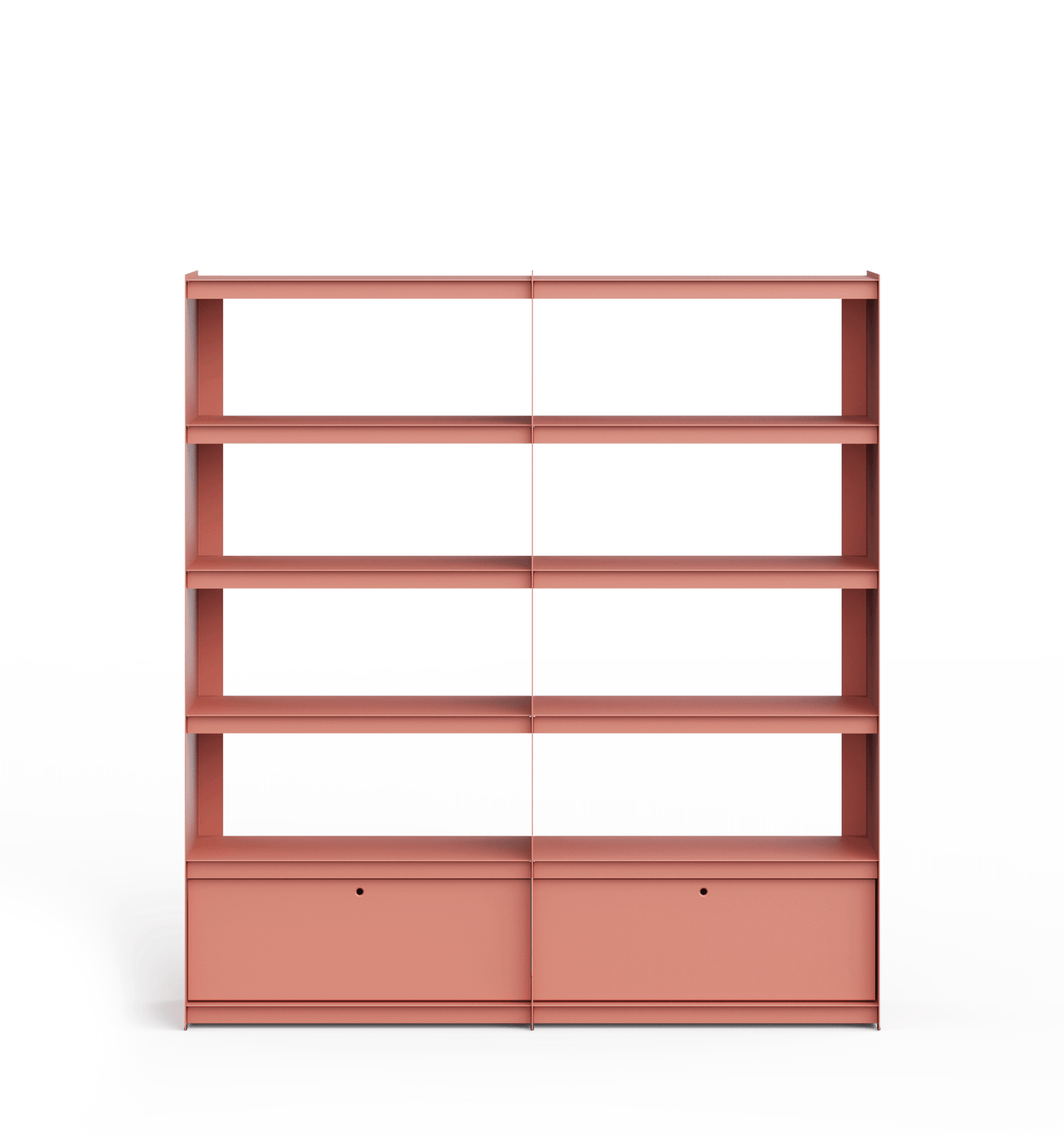 Plié Bookshelf Extension 2 Tall Drawers